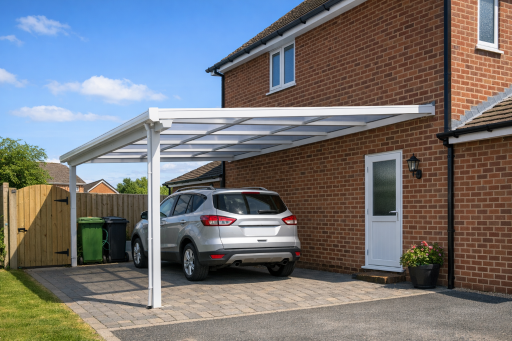 A1 Plastics Limited Car Port Installation Medium